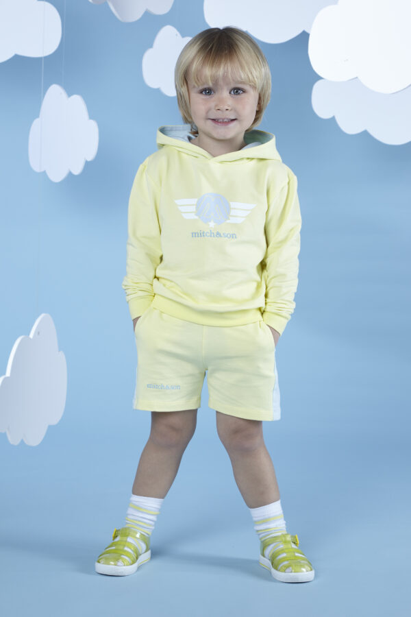Mitch & Son A Time To Fly Jude Yellow Short Set
