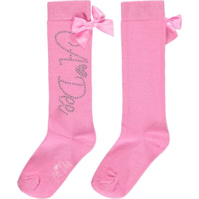ADee Peony Dreams Annabella Pink Diamante Socks