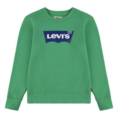 Levis Green Logo Crew Sweatshirt