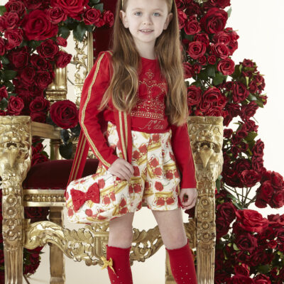 ADee Queen Caitlyn Crown Skirt Set