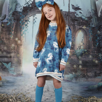ADee Mr Unicorn Dorothy Unicorn Print Dress