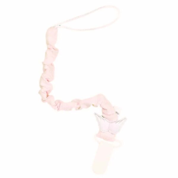 Baby Gi Angel Wings Dummy Clip Pink