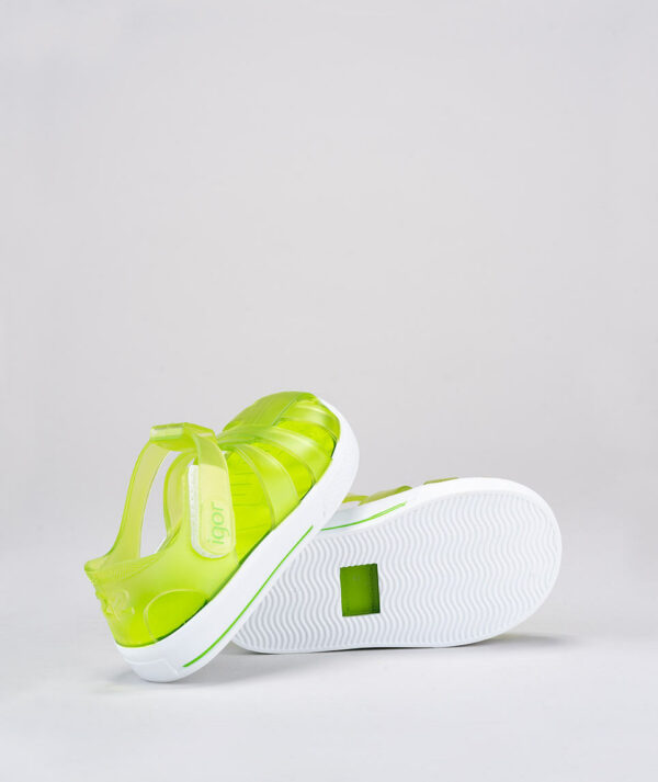 Igors Jelly Shoes Lime Green