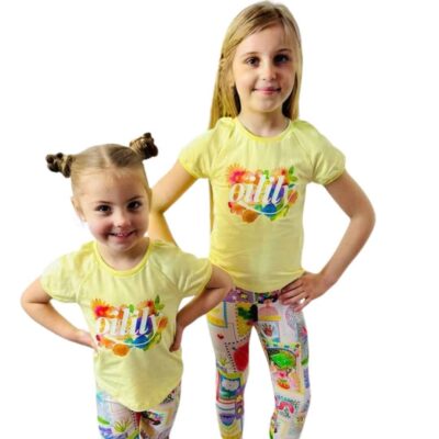 Oilily Peppy Leggings And T-Shirt