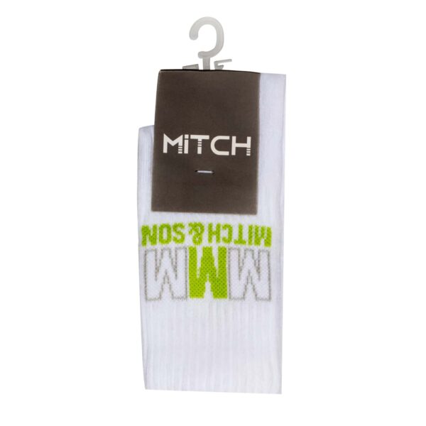Mitch & Son JNR West Logo Sports Socks White