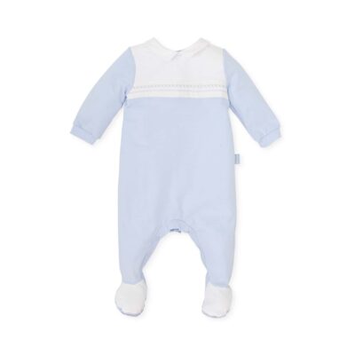 Tutto Piccolo Babygrow Gift Boxed in Blue