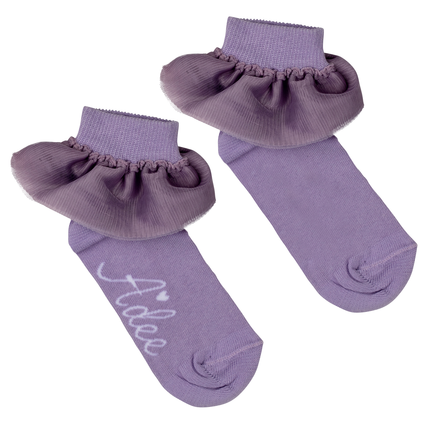 ADee Popping Pastels Nova Tule Ankle Socks