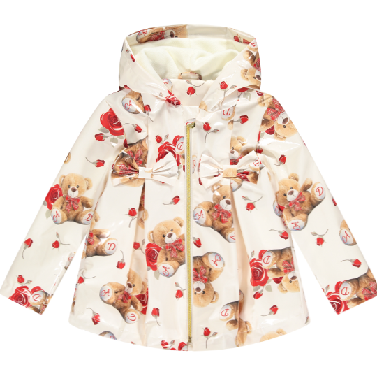 Adee Crazy For My Teddy Mabel Raincoat