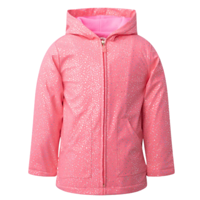 Billieblush Pink Glitter Raincoat
