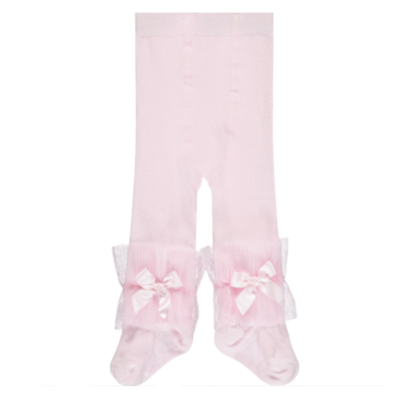 Little A Balloon Party Pink Tule Frill Tights - Elenora