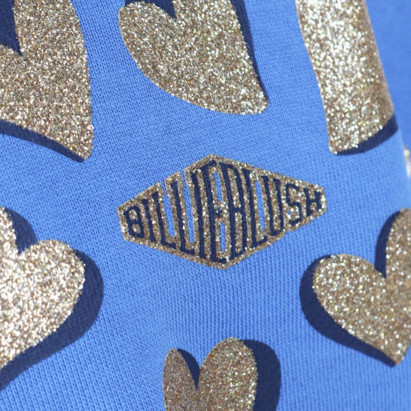 Billieblush Marine Blue Hoodie Dress